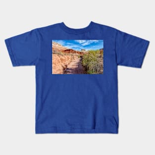 Follow the Wash - Toadstool Trail - Utah Kids T-Shirt